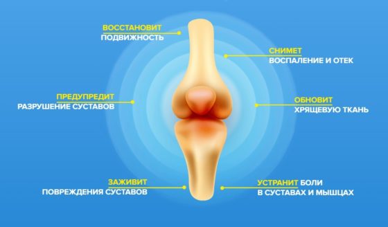 Глюкозамин, хондроитин и ибупрофен в составе Артифлекса улучшают функционирование суставов